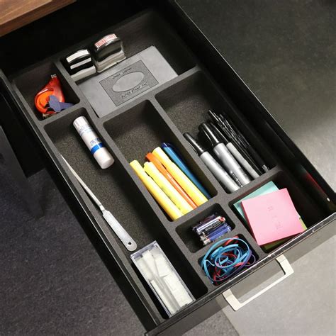 office depot drawer organizer|12x12 desk drawer organizer.